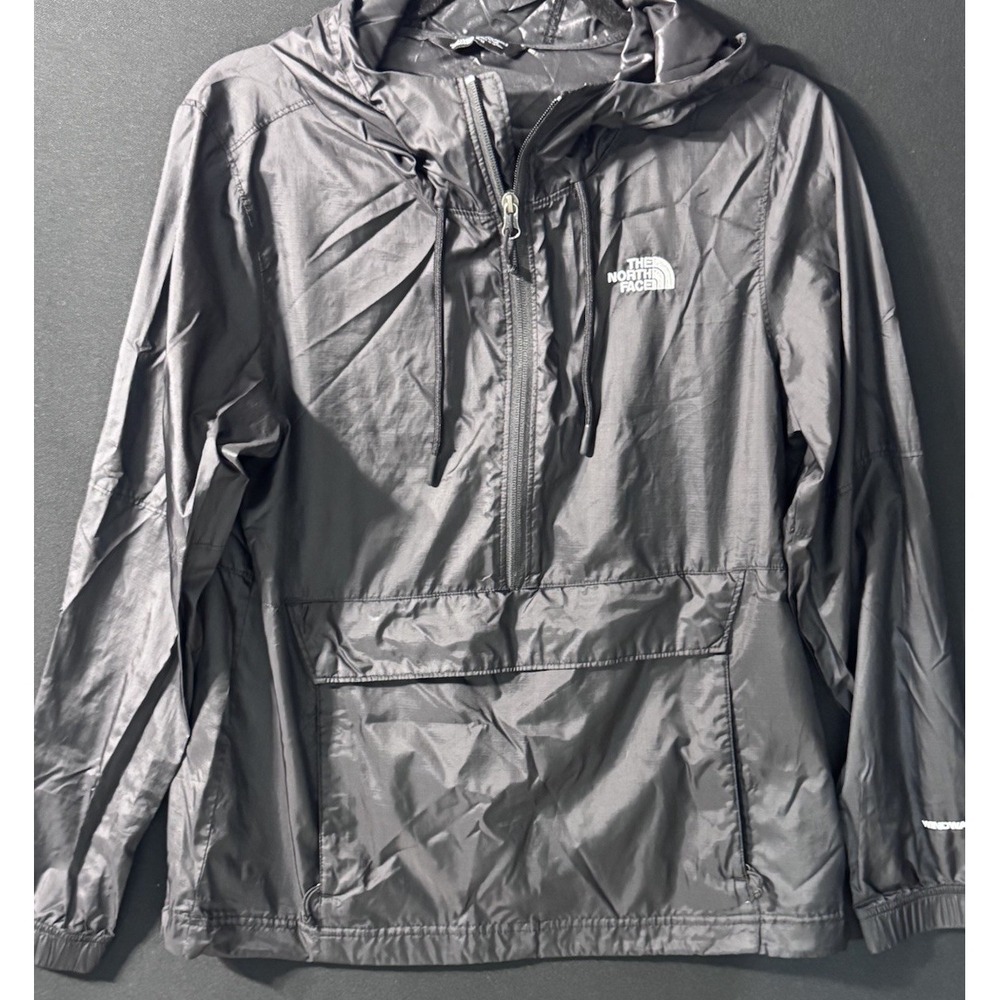 The North Face Jacket Womens Small Black WindWall Hooded Pullover
